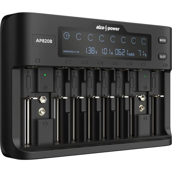 AlzaPower Batterioplader AP820B
