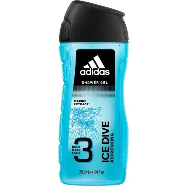 ADIDAS Duschgel Ice Dive 3En1 - 250 ml