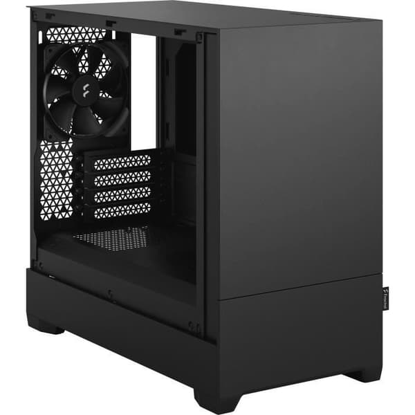 FRACTAL DESIGN - Pop Mini Silent Black Solid - PC taske - Sort (FD-C-POS1M-01)