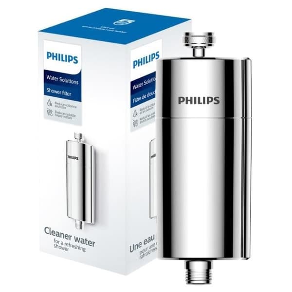 Duschfilter - Philips - AWP1775CH - Krom - Kompakt - Borttagning av klor