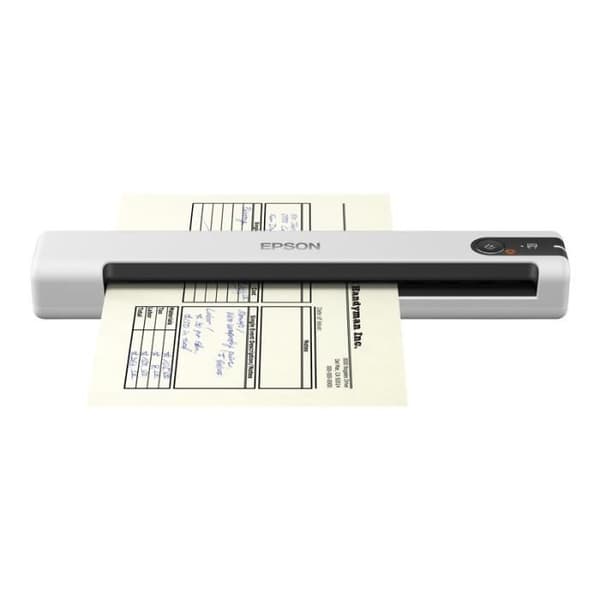 Epson WorkForce DS-70 bærbar arkfremføringsscanner - 600 dpi - 16 bit farve - USB