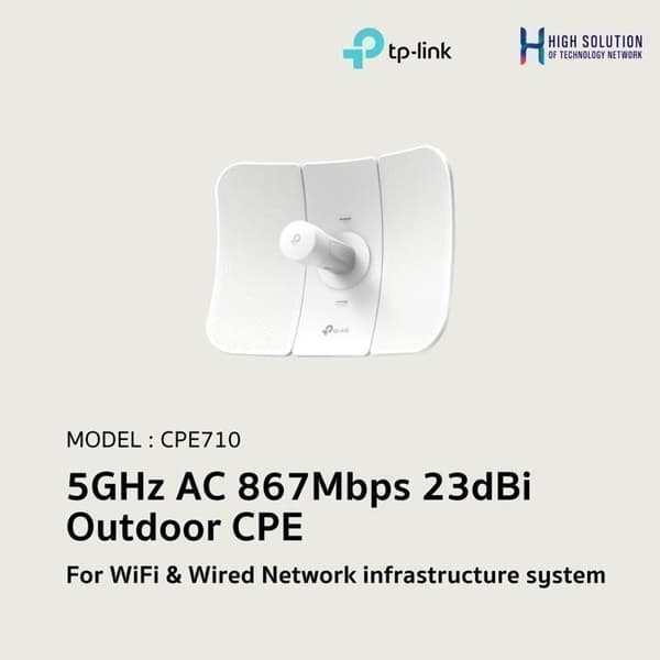 TP-Link CPE710 vit åtkomstpunkt