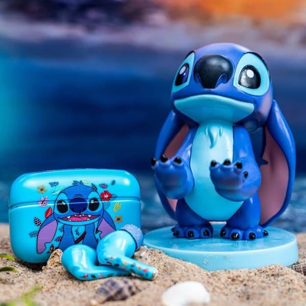 Bluetooth-hörlurar - Cableguys - Classic Stitch TWS - Trådlös - In-Ear - Blå
