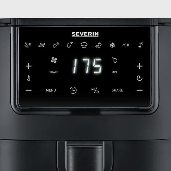 Fritøjs uden olie SEVERIN - Airfryer FR2461 - Kapacitet 4L - 8 programmer - 1300W
