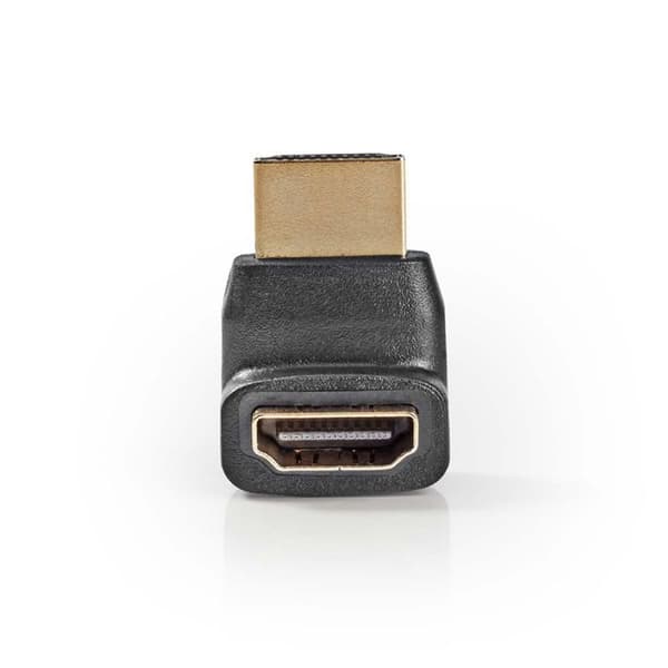 HDMI-connector - Nedis - 270° vinkel - Sort - Adapter - Fjernsyn