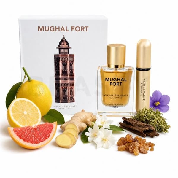 Niche Emarati Mughal Fort eau de parfum unisex + atomizer 20 ml