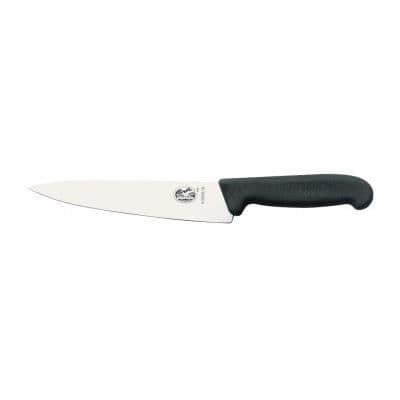 Kokkekniv - Victorinox - Blad 21,5 cm - Sort - Rustfrit stål