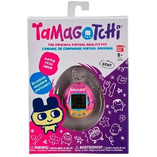Tamagotchi original - Iskrem - BANDAI - Virtuel kæledyr til børn