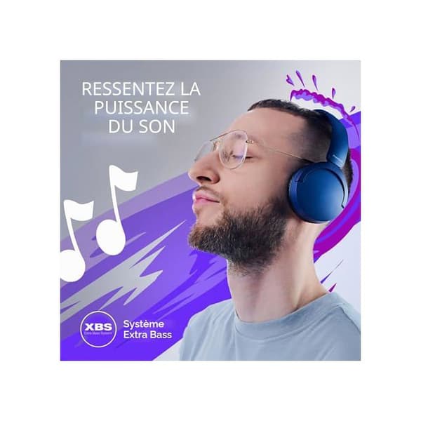 Trådløst Headset - Panasonic - RB-HF630BE-K - Bluetooth 5.3 - Batterilevetid 72 timer - Circum Aural