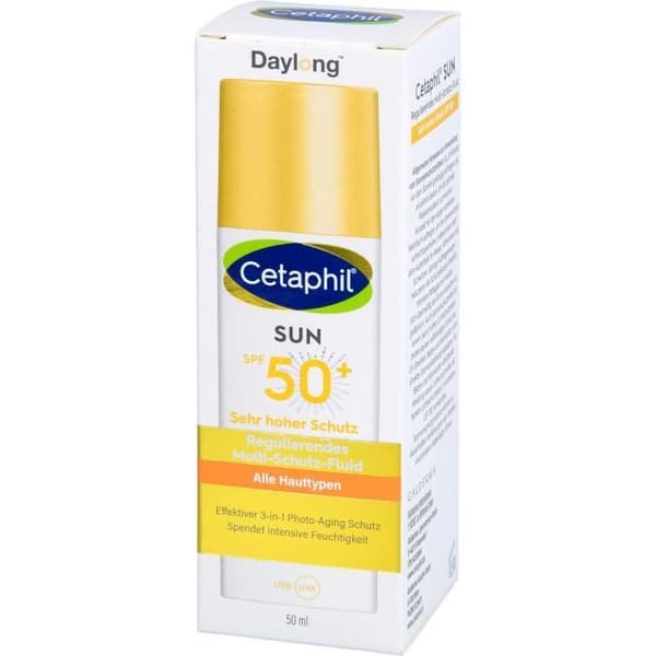 Solfaktor - DAYLONG - Cetaphil sun Daylong - SPF 50+ - 50 ml - Hypoallergenisk