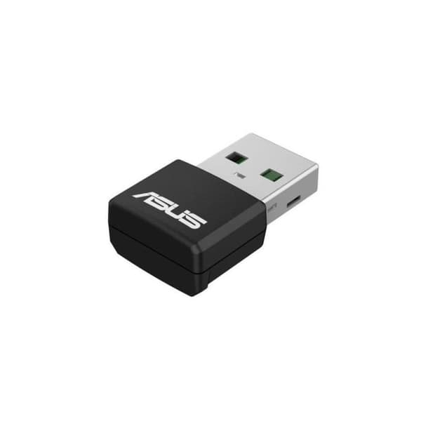 Wifi 6 nøgle Asus USB-AX55 Nano Sort og Sølv