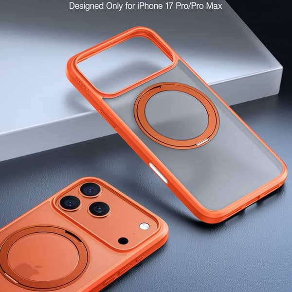 Coque Torras Ostand Pro MagSafe Serie til iPhone 17 Pro Max - Orange