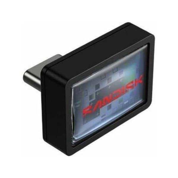 SanDisk Extreme Fit 128 GB USB-C 400 MB/s Sort USB-nøgle