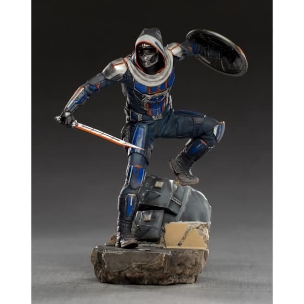 Figurine - IRON STUDIOS - Taskmaster - Art Scale 1/10 - Resin - Svart, Silver