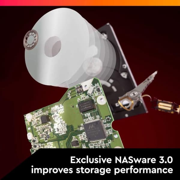 WD Red Plus WD80EFPX - hårddisk