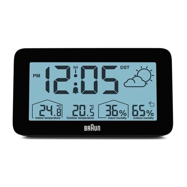 Braun Vejrstation BC13BLA-P-DCF