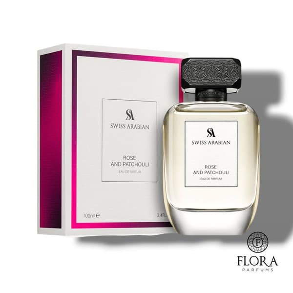 Rose og Patchouli - 100ml - Swiss Arabian - Eau de parfum til Kvinder