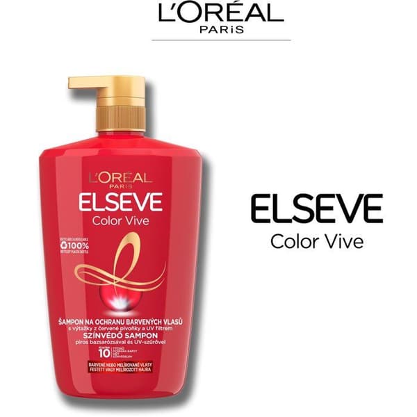 L'ORÉAL PARIS Elseve Color Vive Shampoo 1000 ml