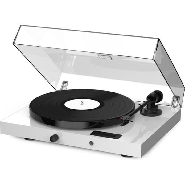 Skivspelare - Pro-Ject - E1 Jukebox - Bluetooth - Förstärkare - HiFi Stereo - Vit