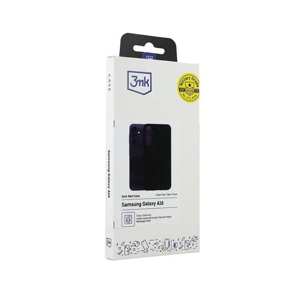 Låg MattCase 3MK Samsung Galaxy A16 5G Sort