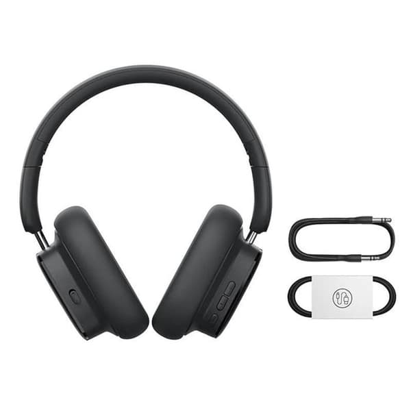 Trådløs headset - BASEUS - H1i - Støjdæmpning - Bluetooth 5.3 - Sort