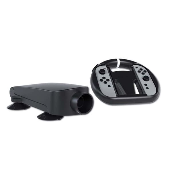 Sammenfoldeligt flygtøj - NACON - Joy-Con Switch 2 - Sugekopsmontering - Kompatibel med Nintendo Switch - Sort