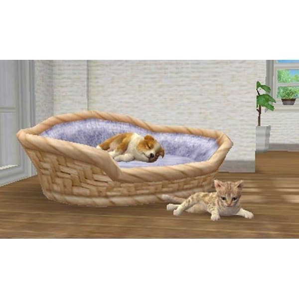Videospil - NINTENDO - NINTENDOGS & CATS LEGETØJSPUDLE & NYE VENNER - 3DS - Simulering - 3+
