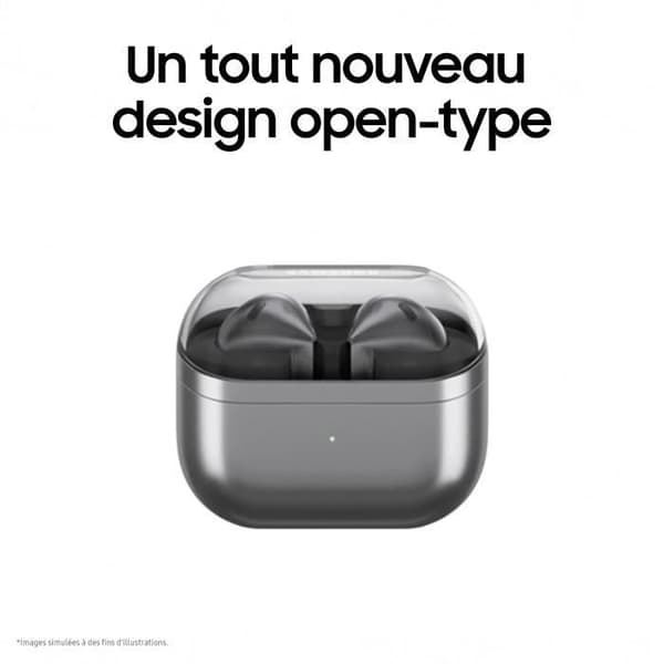Samsung GALAXY Buds 3 hörlurar silver
