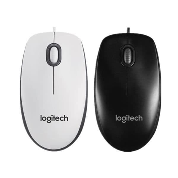 Mus - LOGITECH - M100R - Trådad - 1000 DPI - Optisk - Mini