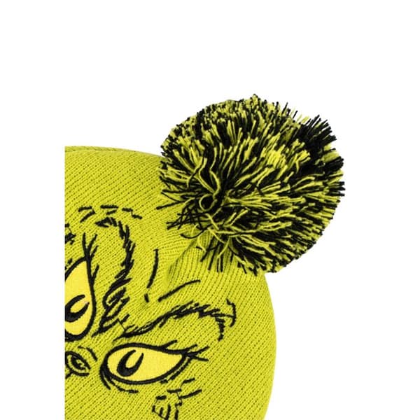 Grön vintervarm barnmössa The Grinch