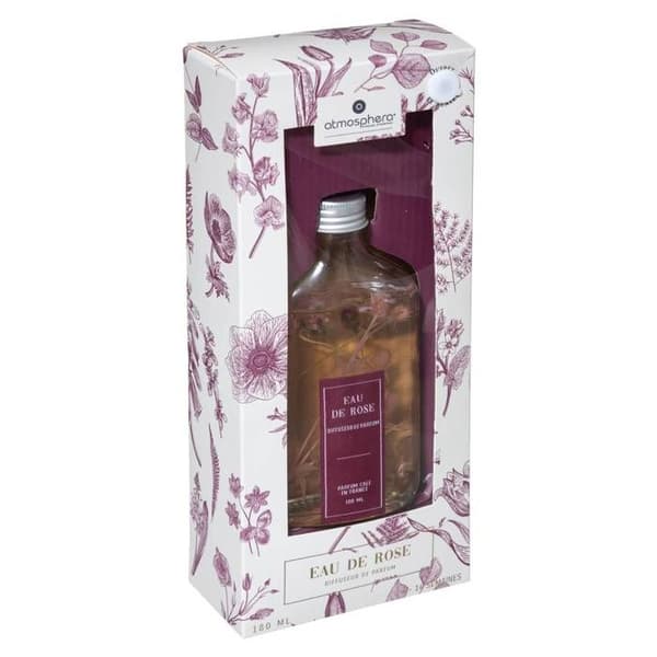 Duftdiffuser "Sili" rosenvand 180ml - Atmosphera indretningsskaber