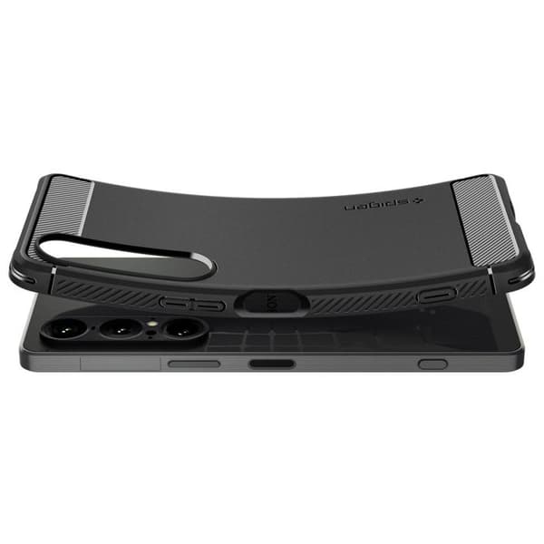 Spigen Rugged Armor Cover til Sony Xperia 1 VII - Mat Sort