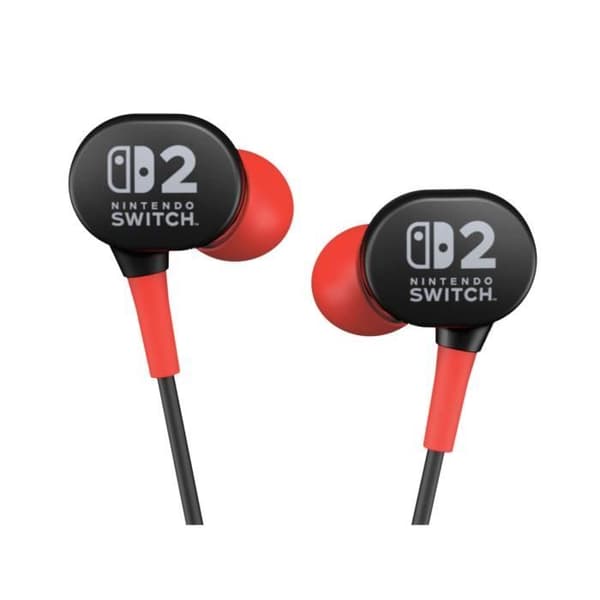 Kablede hovedtelefoner - Power A - Nintendo Switch 2 - Sort og Rød