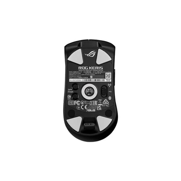 Mus - Asus - ROG Keris Wireless - 36000 DPI - 5 programmerbara knappar - Tri-mode-anslutning