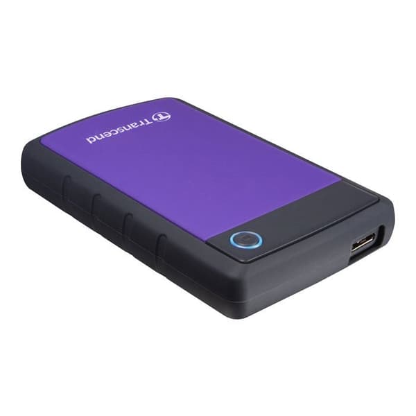 TRANSCEND HDD StoreJet 2,5" H3P ekstern harddisk - 4 TB - USB 3.0 - Lilla