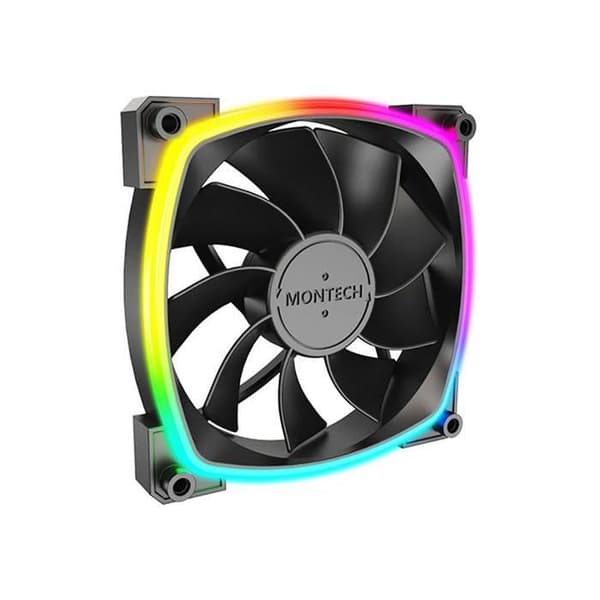 Ventilator - Montech - RX120 PWM B - 120 mm - ARGB - 1600 omdr/min