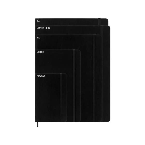 Klassisk notesbog - Classic Collection - Myrtegrøn - Blød omslag - Elastisk lukning