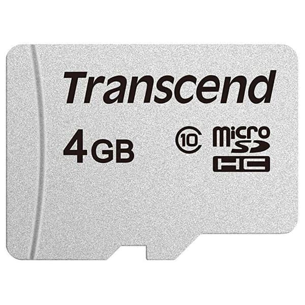 TRANSCEND 4GB Class10 microSD-kort - Uden adapter
