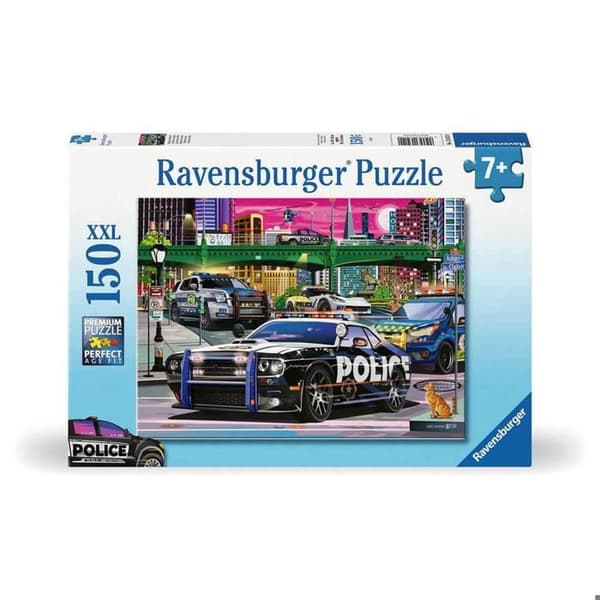 Pussel 150 bitar XXL: Polispatrull