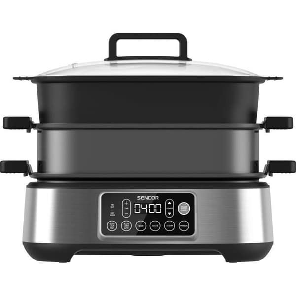 Mijoteuse og multifunktionel grill - SENCOR - SPR 6300BK - 6 L - Sort