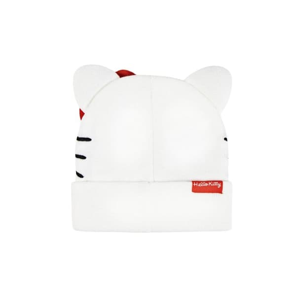 Vintermössa barn Hello Kitty vit varm