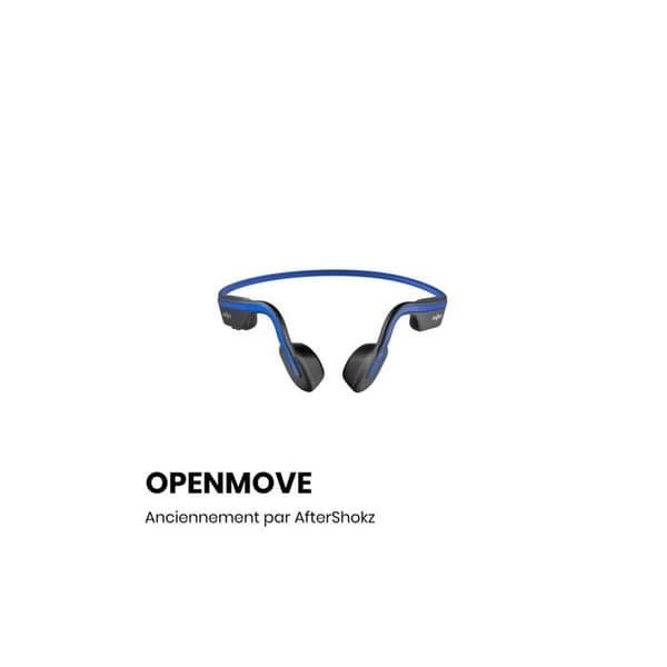 Bone Conduction Hörlurar - Shokz - Openmove - Bluetooth - Trådlöst - Elevation Blue