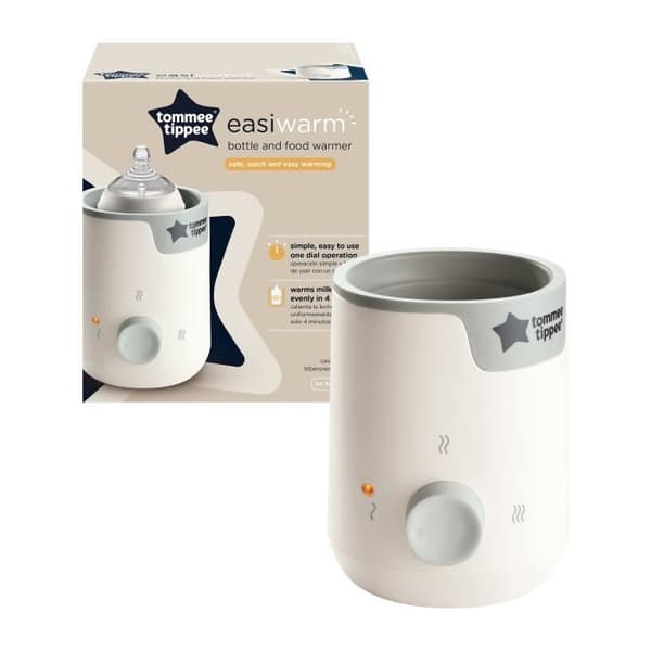 Tommee Tippee - Elektrisk flaskevarmer hvid