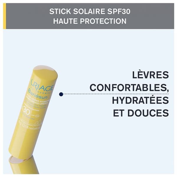 Sun Lip Stick - Uriage - Bariésun - SPF30 - 4g - Ej fet