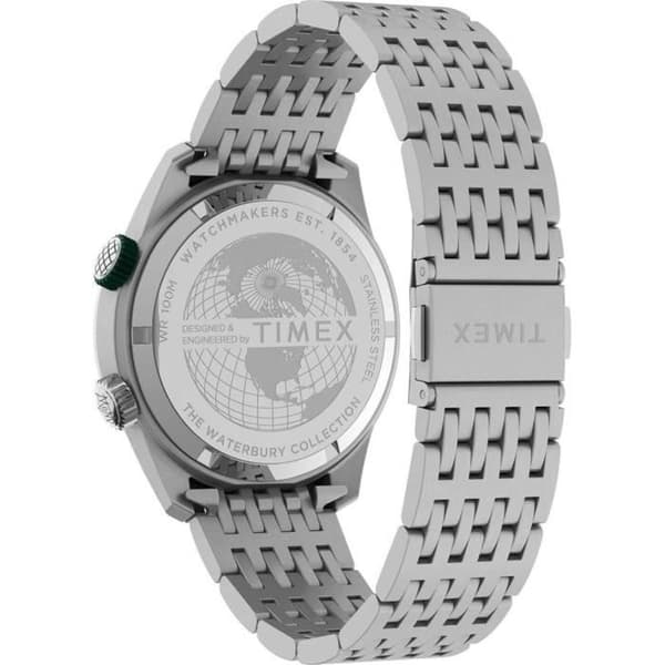 Timex Ur - Mænd - TW2V49700 - Rustfrit stål - Grå - 41mm - 10 bar