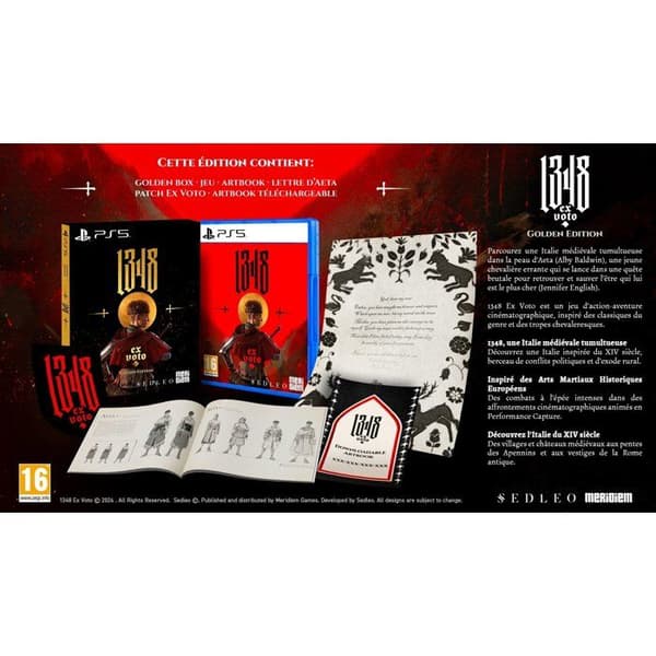1348 Ex Voto - Guldutgåvan - PS5 Spel