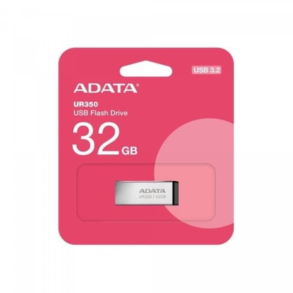 Adata Pendrive UR350 32GB USB3.2 Gen1 Metal sort - 4711085945112