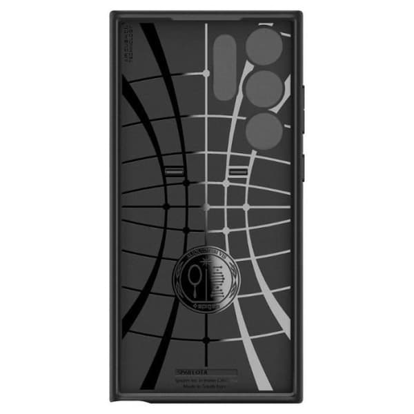 Spigen Optik Armor - Cover til Samsung Galaxy S23 Ultra, Sort