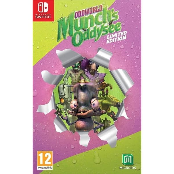 Oddworld Munchs Oddysee Limited Edition Switch Game