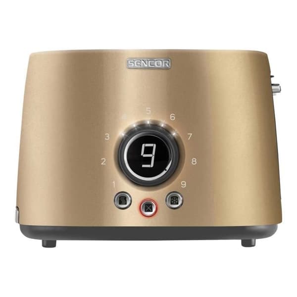 Sencor STS 6057CH Brødrister 2 skiver 2 Pladser krom